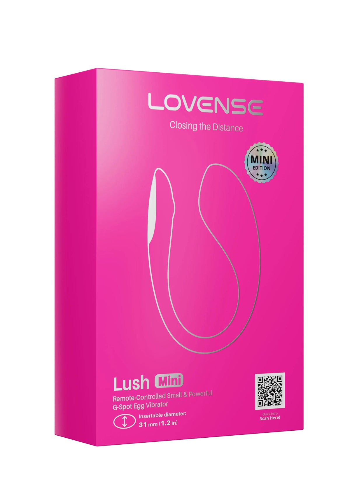 Bestel: Lush Mini by Lovesense - bij Happytoys: de erotische sex webshop | liever Happy dan Easy ⭐⭐⭐⭐⭐