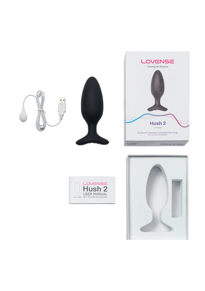 Bestel: Hush 2 - 1.75 Inch by Lovesense - bij Happytoys: de erotische sex webshop | liever Happy dan Easy ⭐⭐⭐⭐⭐