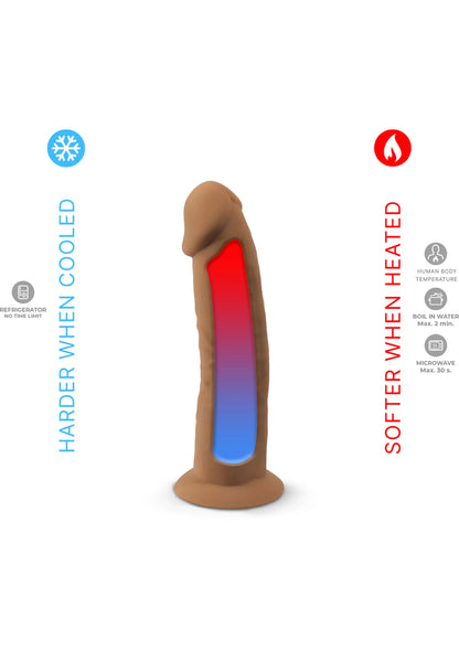 Bestel: Dong Model 6 inch Black by Silex - D - bij Happytoys: de erotische sex webshop | liever Happy dan Easy ⭐⭐⭐⭐⭐