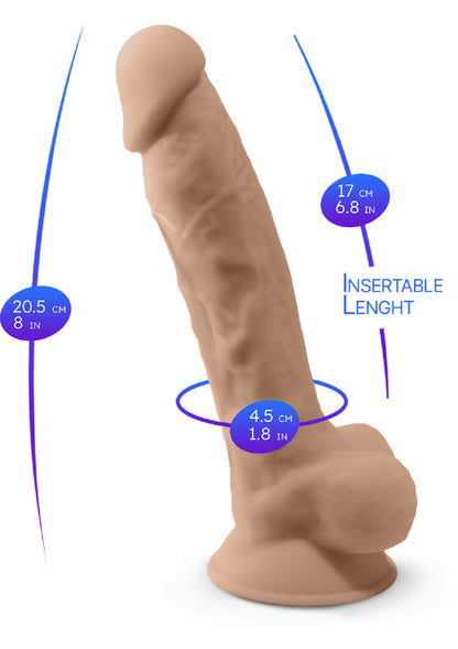 Dildo Model 8 inch by Silex-D The original