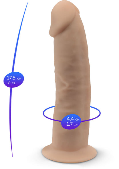 Dildo Vibrating Model 7 inch by Silex-D Vibrating
