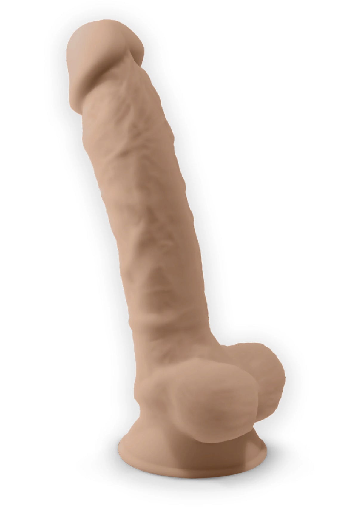 Bestel: Dildo Vibrating Model 8 inch by Silex - D Vibrating - bij Happytoys: de erotische sex webshop | liever Happy dan Easy ⭐⭐⭐⭐⭐ - Default Title - 29710 - SKIN