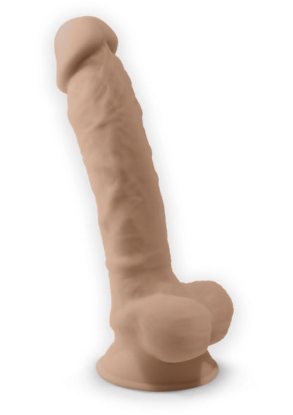 Bestel: Dildo Vibrating Model 8 inch by Silex - D Vibrating - bij Happytoys: de erotische sex webshop | liever Happy dan Easy ⭐⭐⭐⭐⭐ - Default Title - 29710 - SKIN