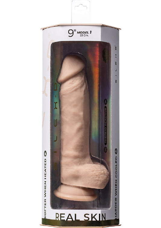 Real Skin Dildo Model 1 - 9 inch by Silex-D Real Feel