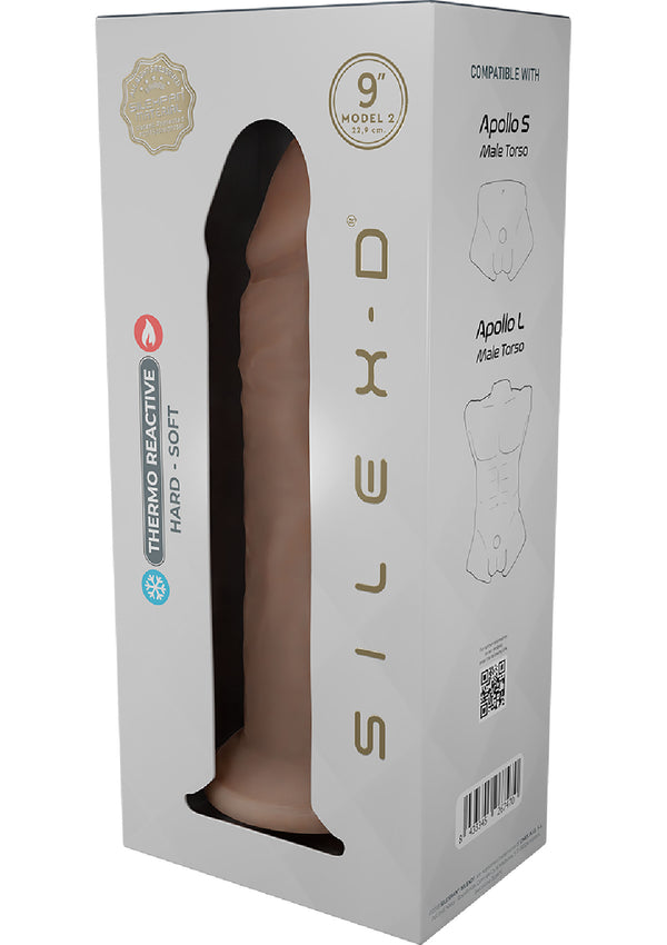 Silicone Dong Model 9 inch by Silex-D Apollo Series