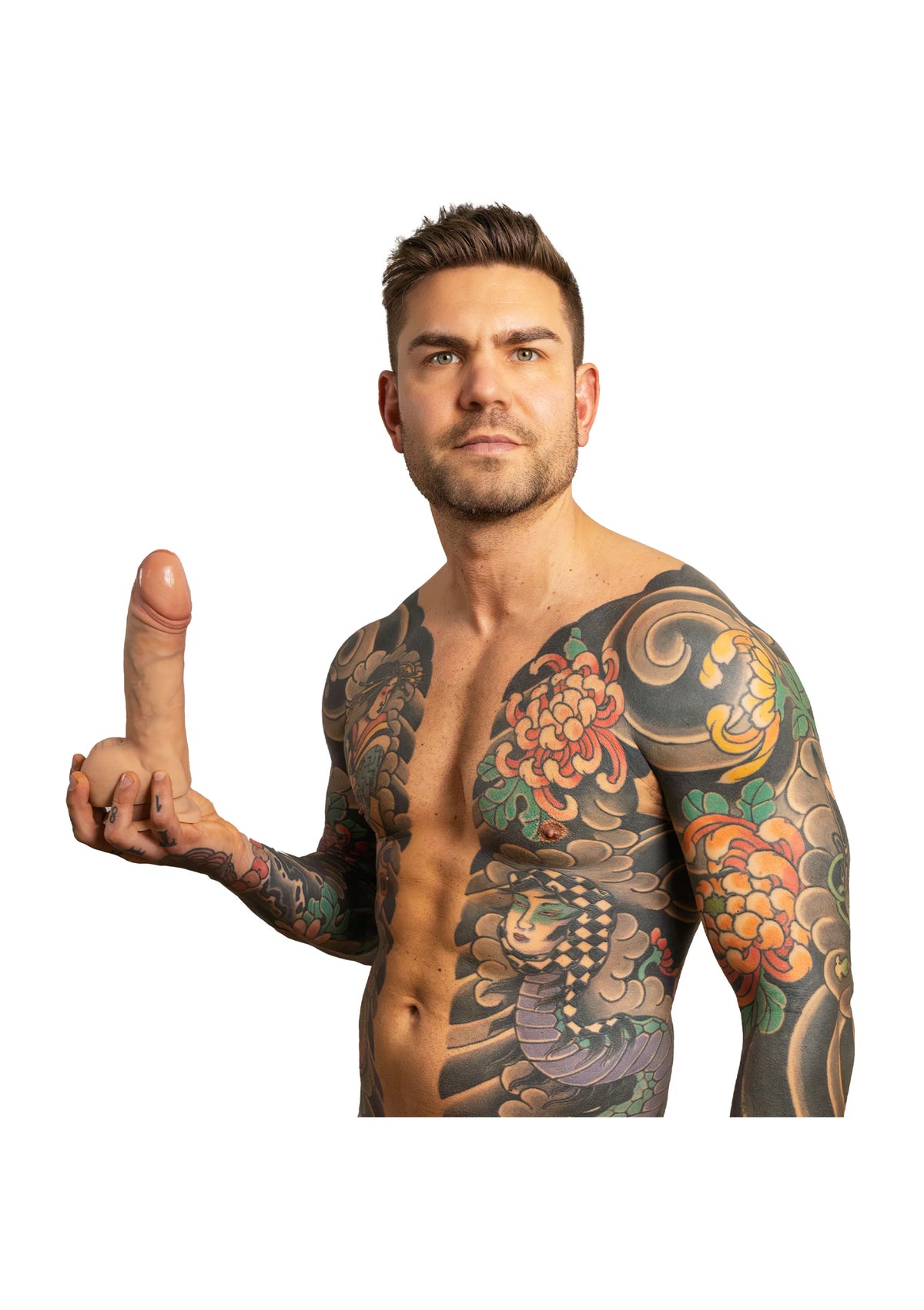 Beste vandaag nog: Juan Lucho Signature Dildo 8 Inch - bij Happytoys Sexshop: online sex shop for Feeling Happy & Easy 😊