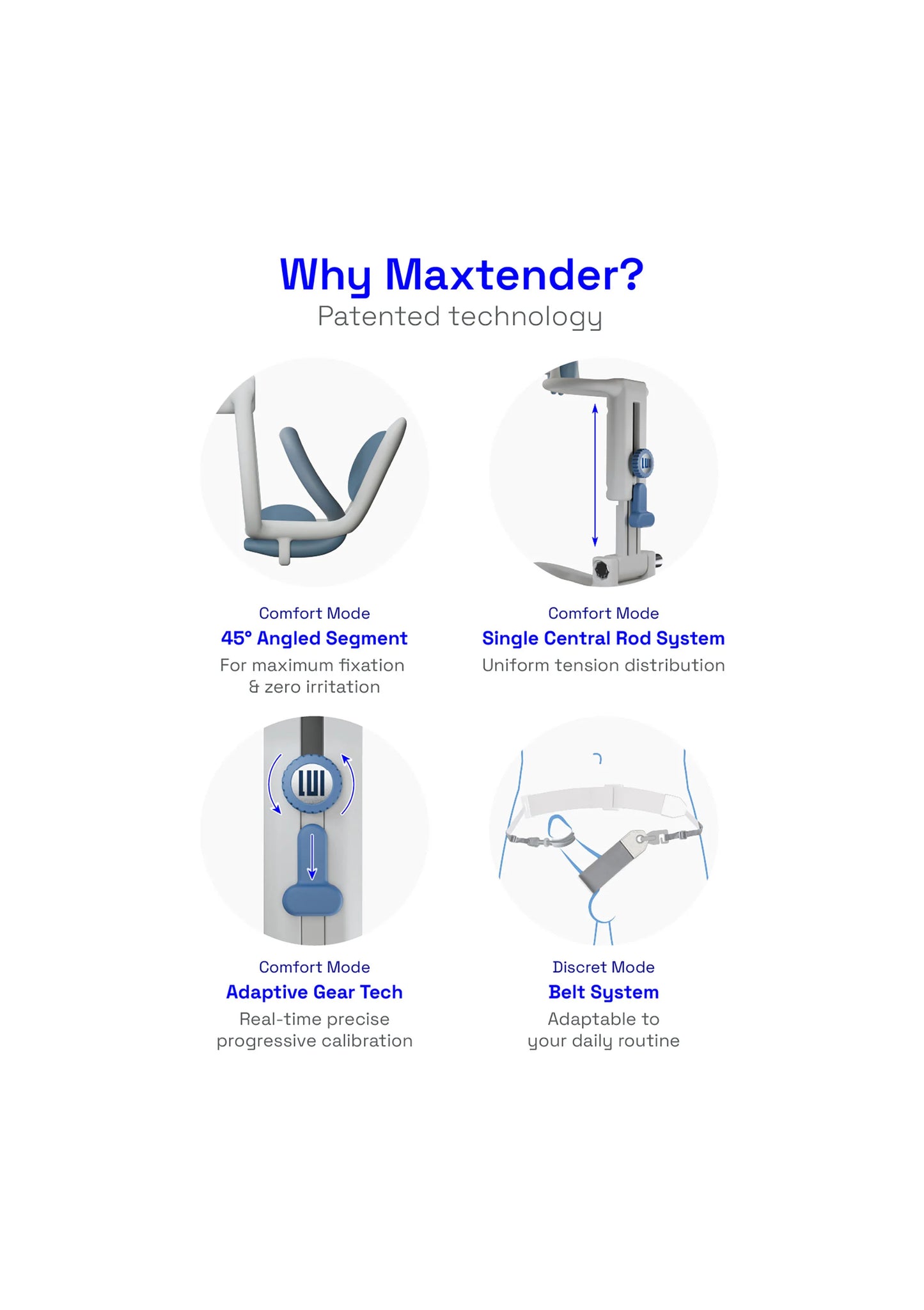 Lui Maxtender Penis Extender M by Silex-D