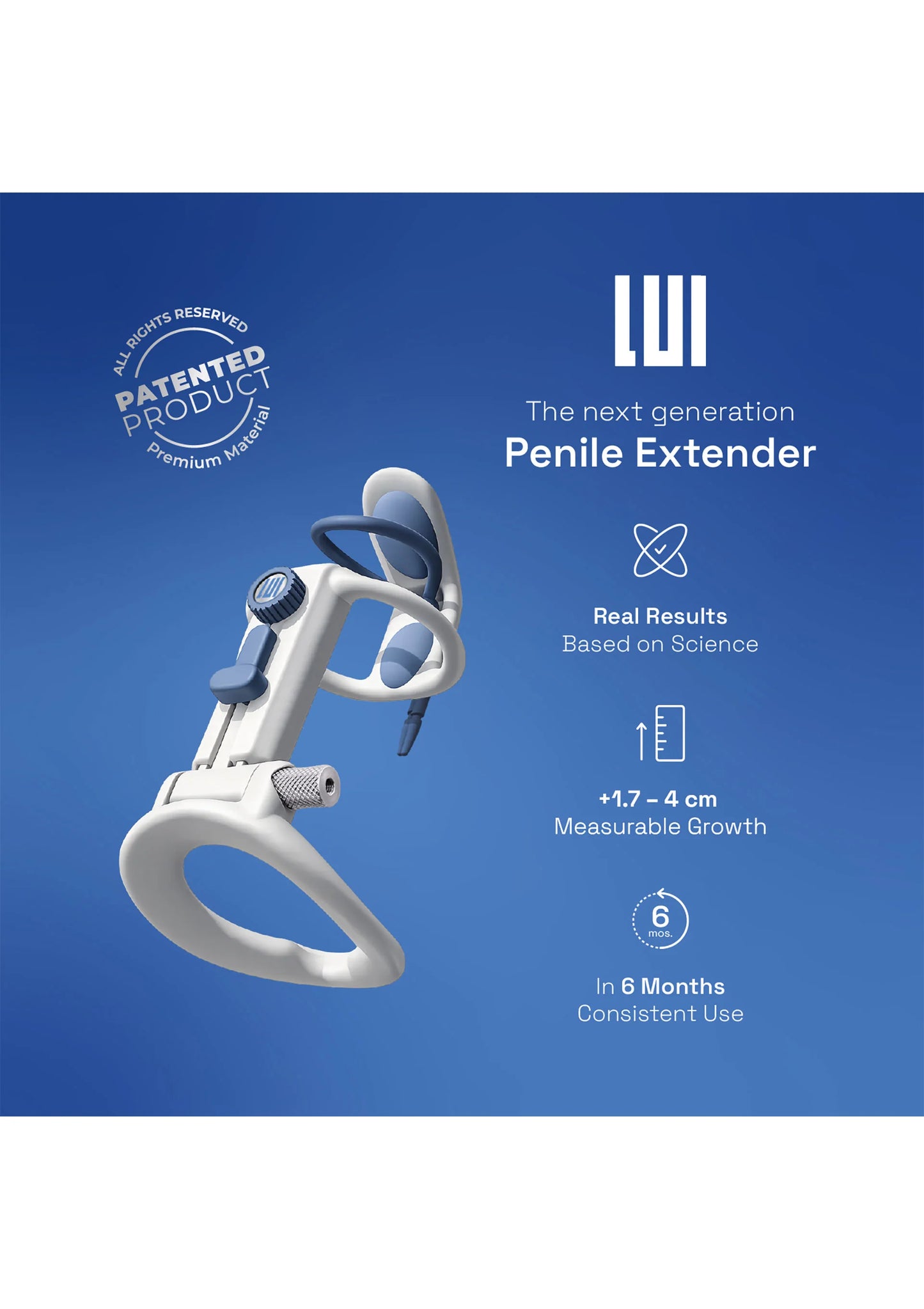 Lui Maxtender Penis Extender M by Silex-D