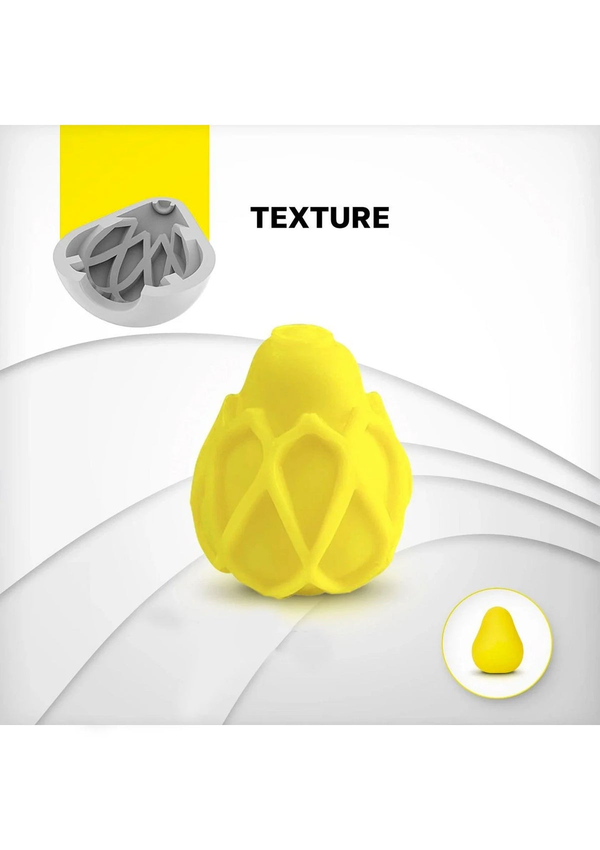 Bestel: G - Egg Masturbator by G - Vibe - bij Happytoys: de erotische sex webshop | liever Happy dan Easy ⭐⭐⭐⭐⭐