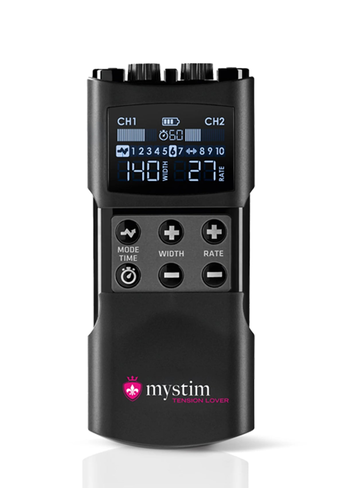 Bestel: Tension Lover 2 Rechargeable Electro Stimulator by MyStim - bij Happytoys: de erotische sex webshop | liever Happy dan Easy ⭐⭐⭐⭐⭐ - Default Title - 33502 - BLACK