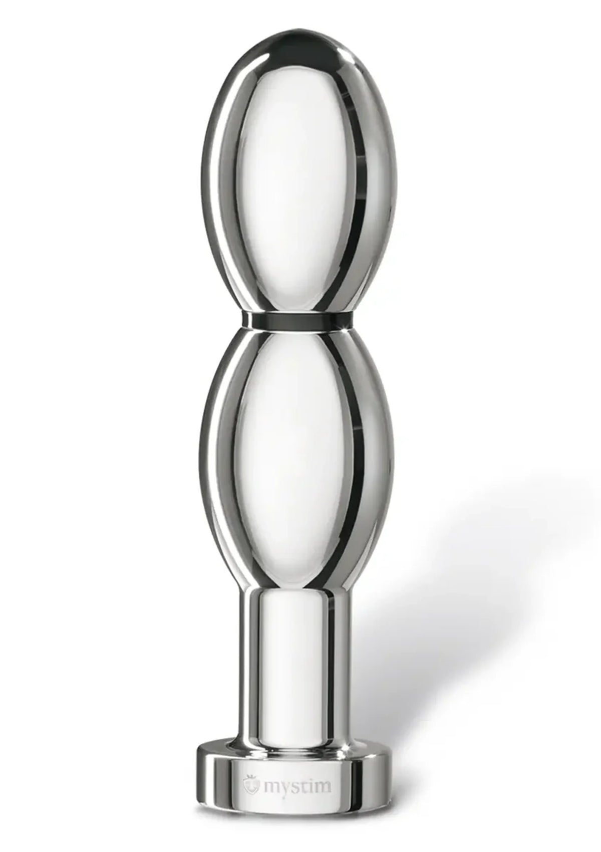 Bestel: Oh - Thello Oval Plug by MyStim - bij Happytoys: de erotische sex webshop | liever Happy dan Easy ⭐⭐⭐⭐⭐ - Default Title - 33519 - SILVER
