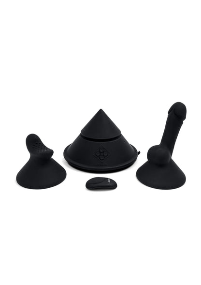 Bestel: The Cowgirl Cone Sex Machine by Cowgirl - bij Happytoys: de erotische sex webshop | liever Happy dan Easy ⭐⭐⭐⭐⭐ - Default Title - 35253 - BLACK