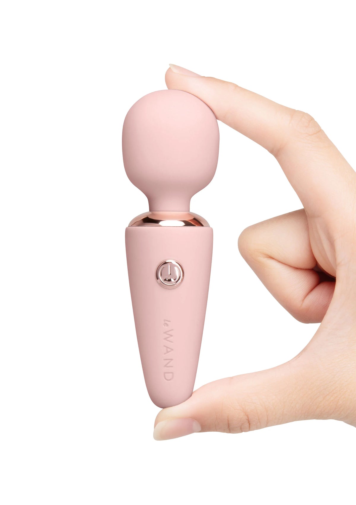 Bestel: Le Wand Mini Micro Wand by LeWand - bij Happytoys.nl, happytoys.be, Happytoys.ae: erotische sex webshop | liever Happy dan Easy ⭐⭐⭐⭐⭐ - Roségoud - 35341 - ROSEGOLD