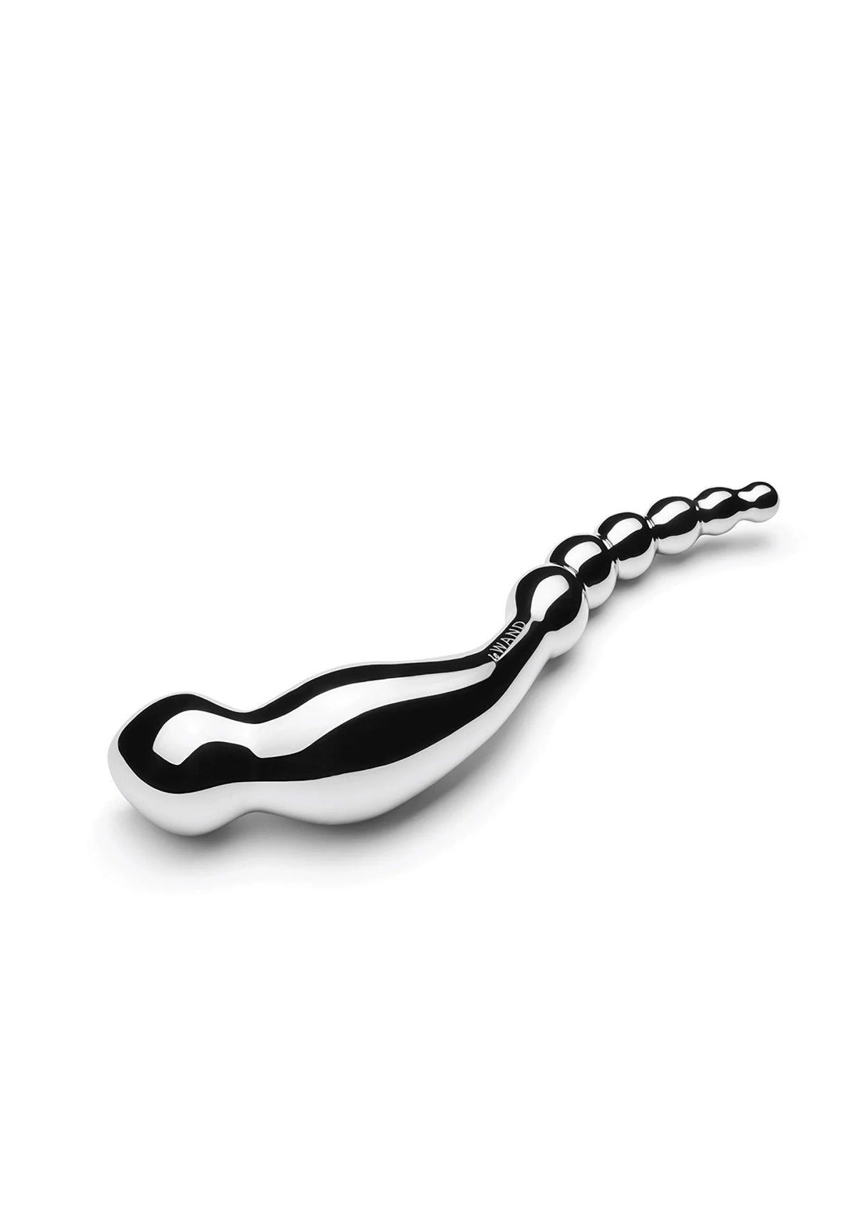 Bestel: Chrome Swerve by LeWand - bij Happytoys: de erotische sex webshop | liever Happy dan Easy ⭐⭐⭐⭐⭐ - Default Title - 35383 - SILVER