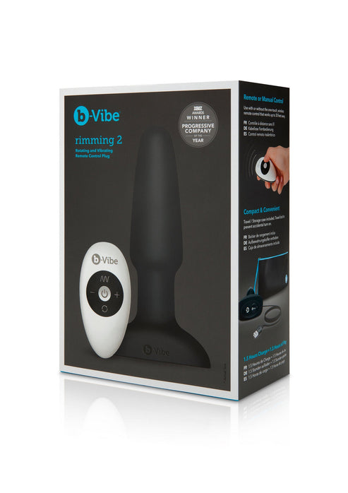 Rimming Plug 2 with remote control by B-Vibe