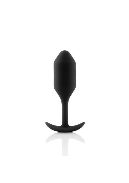 Bestel: B - Vibe Snug Plug 2 by B - Vibe - bij Happytoys: de erotische sex webshop | liever Happy dan Easy ⭐⭐⭐⭐⭐ - Zwart - 35426 - BLACK
