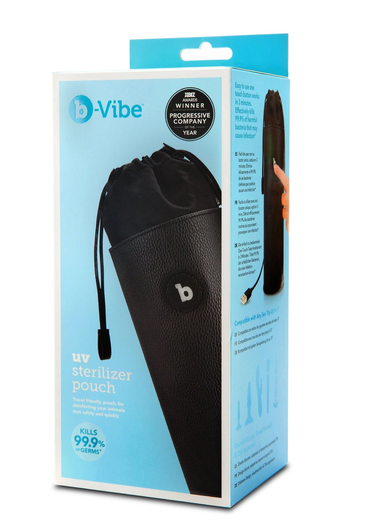 Bestel: UV Sterilizer by B - Vibe - bij Happytoys: de erotische sex webshop | liever Happy dan Easy ⭐⭐⭐⭐⭐