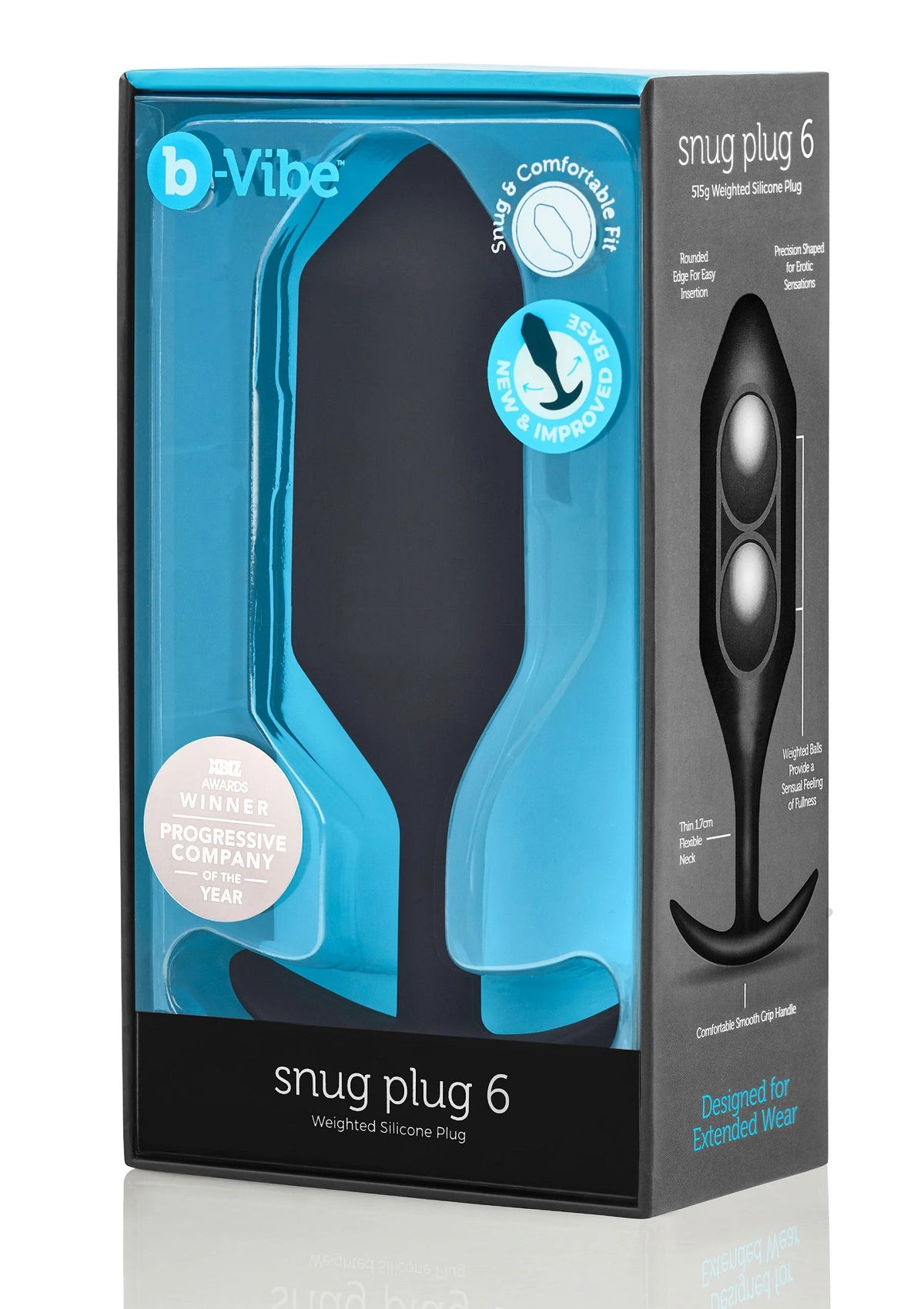 Bestel: Snug Plug 6 Anal plug by B - Vibe - bij Happytoys: de erotische sex webshop | liever Happy dan Easy ⭐⭐⭐⭐⭐