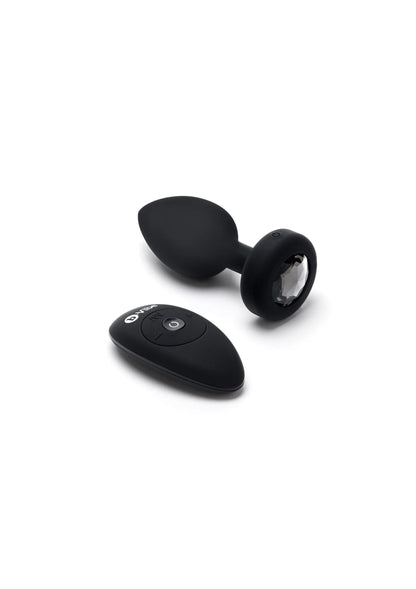 Bestel: Vibrating Jewel Plug M/L by B - Vibe - bij Happytoys: de erotische sex webshop | liever Happy dan Easy ⭐⭐⭐⭐⭐