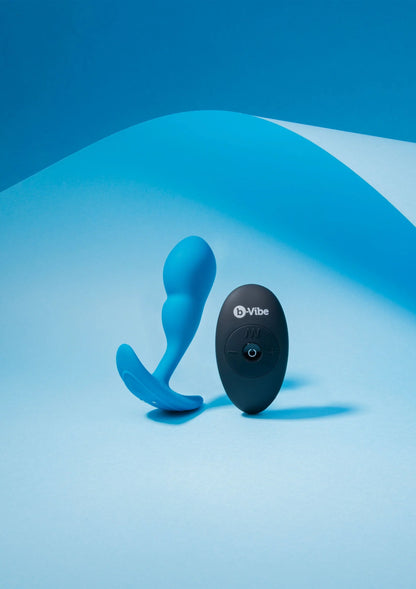 Bestel: Remote Control P - Spot Snug Plug 95g by B - Vibe - bij Happytoys: de erotische sex webshop | liever Happy dan Easy ⭐⭐⭐⭐⭐