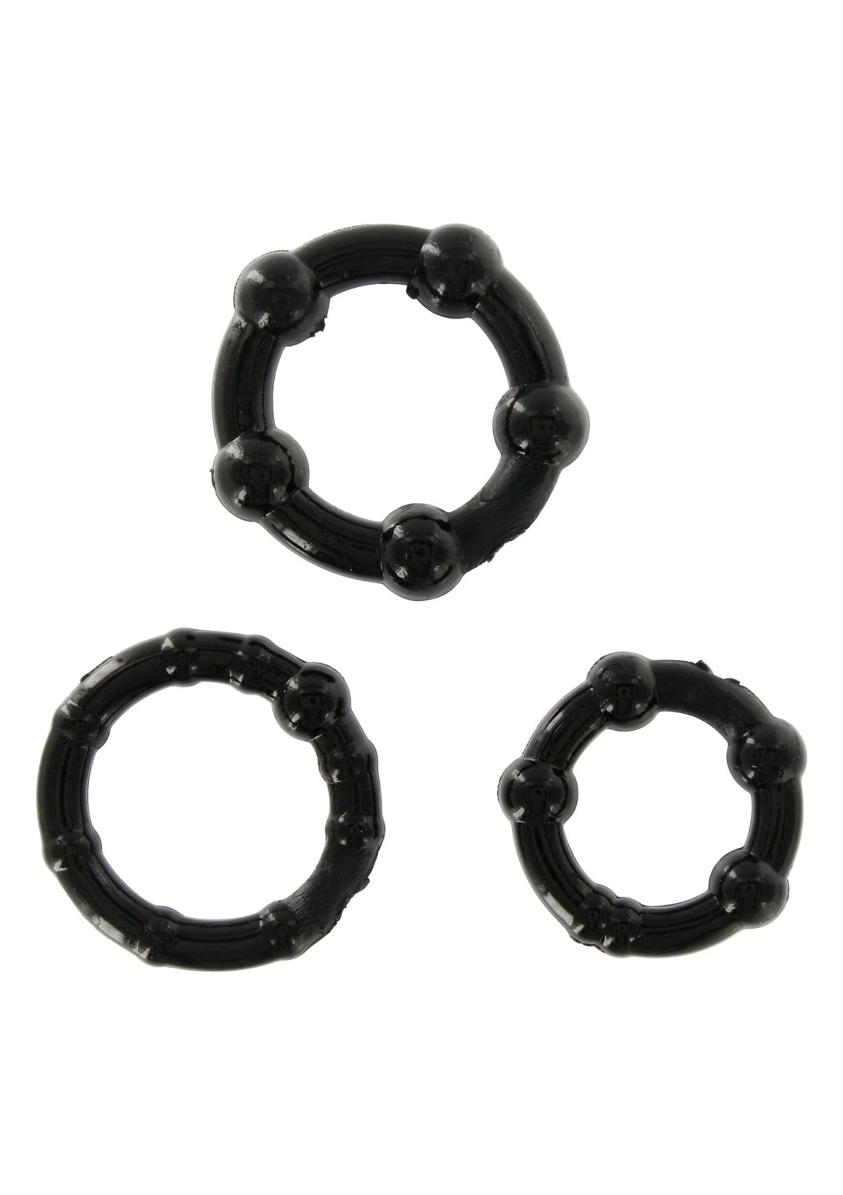 Bestel: Stay Hard - Three Rings by Happytoys - bij Happytoys.nl, happytoys.be, Happytoys.ae: erotische sex webshop | liever Happy dan Easy ⭐⭐⭐⭐⭐ - Zwart - 35500 - BLACK
