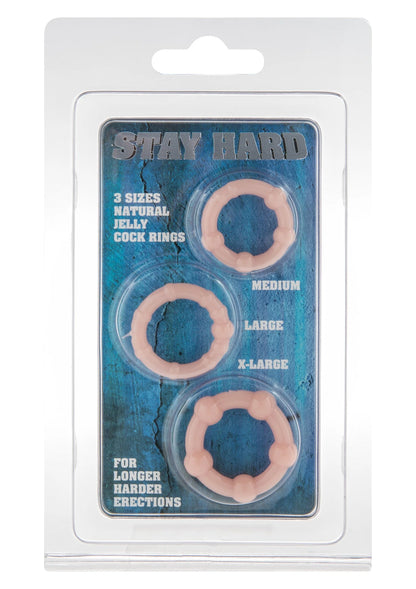 Bestel: Stay Hard - Three Rings by Happytoys - bij Happytoys.nl, happytoys.be, Happytoys.ae: erotische sex webshop | liever Happy dan Easy ⭐⭐⭐⭐⭐