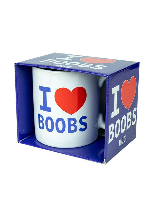 Bestel: I Love Boobs Mug by Spencer & Fleetwood - bij Happytoys: de erotische sex webshop | liever Happy dan Easy ⭐⭐⭐⭐⭐