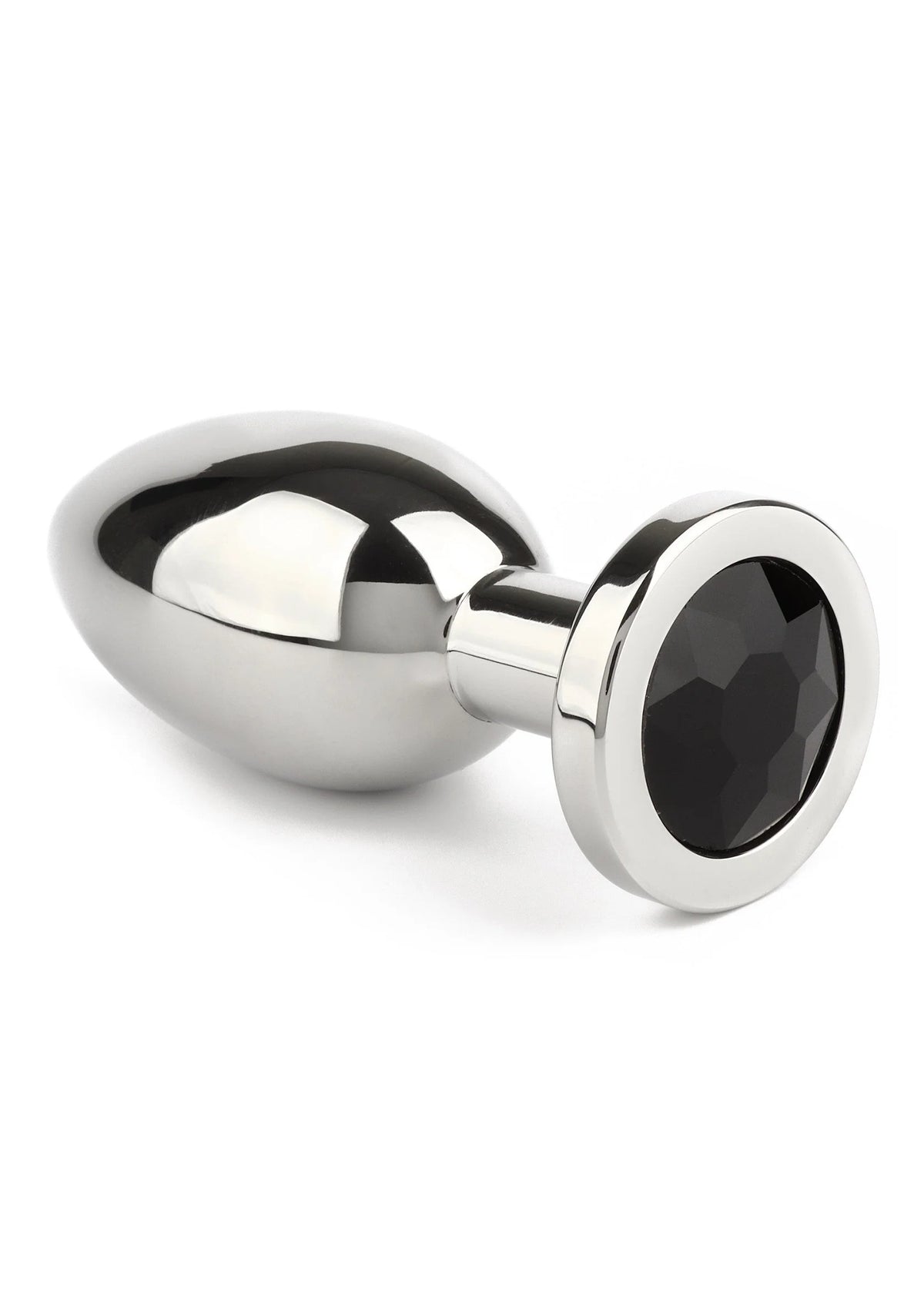 Bestel: Mr. Steel Jewled Butt Plug Large (Aqua) - bij Happytoys: de erotische sex webshop | liever Happy dan Easy ⭐⭐⭐⭐⭐