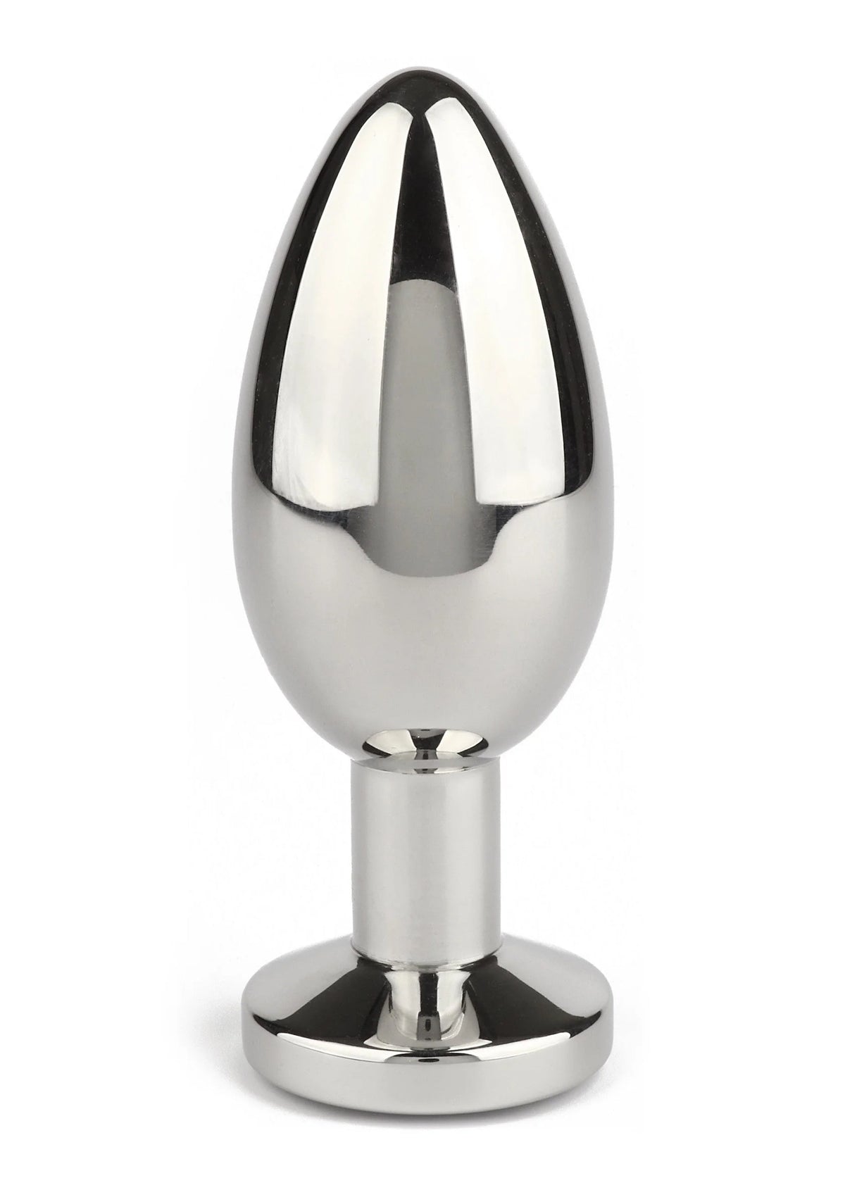 Bestel: Mr. Steel Jewled Butt Plug Large (Aqua) - bij Happytoys: de erotische sex webshop | liever Happy dan Easy ⭐⭐⭐⭐⭐