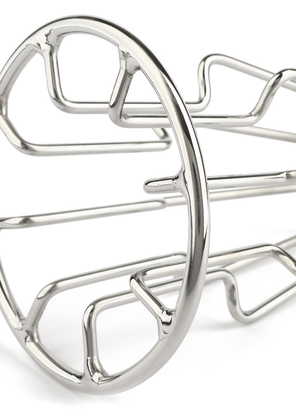 Trapezoid Anal Plug Medium by Mr. Steel