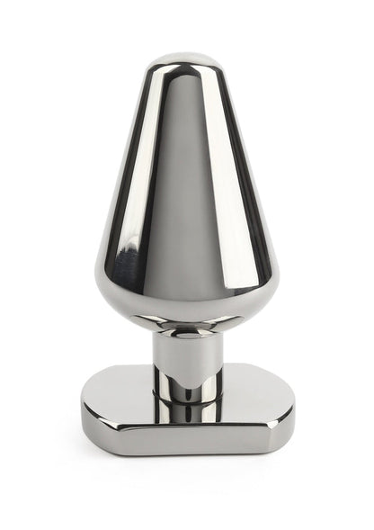 Heavy Steel Butt Plug Medium by Mr. Steel