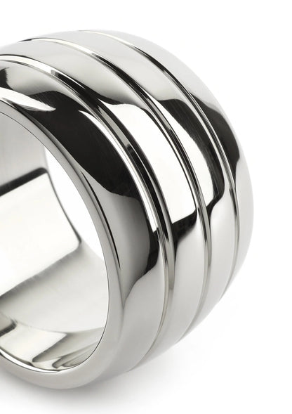 Bestel: Oval Barrel C - Ring 40mm by Mr. Steel - bij Happytoys: de erotische sex webshop | liever Happy dan Easy ⭐⭐⭐⭐⭐