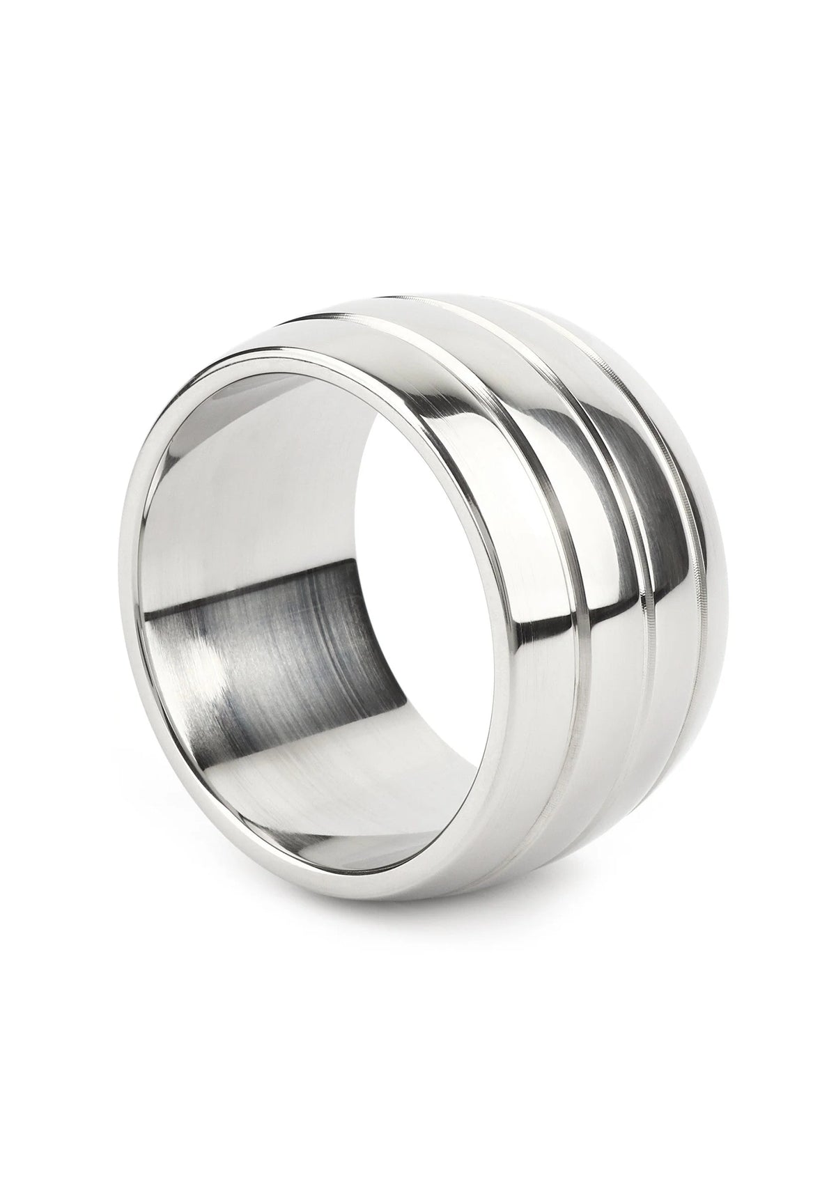 Bestel: Oval Barrel C - Ring 45mm by Mr Steel - bij Happytoys: de erotische sex webshop | liever Happy dan Easy ⭐⭐⭐⭐⭐ - Default Title - 38210 - SILVER