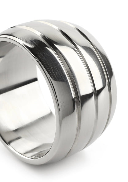 Bestel: Oval Barrel C - Ring 45mm by Mr Steel - bij Happytoys: de erotische sex webshop | liever Happy dan Easy ⭐⭐⭐⭐⭐