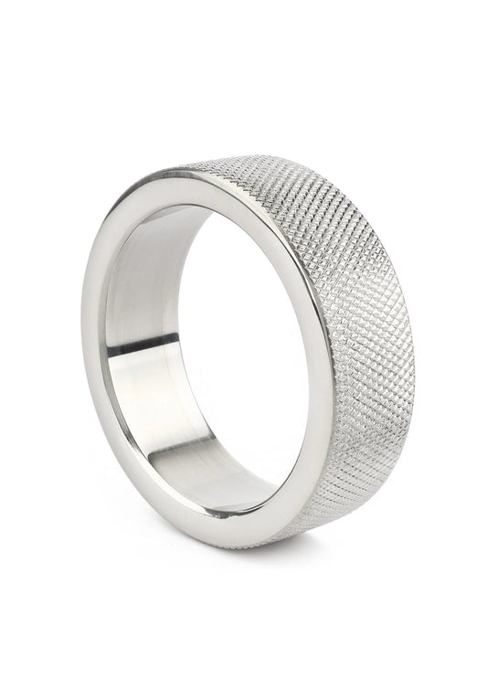 Bestel: CrissCross C - Ring 40mm - bij Happytoys: de erotische sex webshop | liever Happy dan Easy ⭐⭐⭐⭐⭐ - Default Title - 38217 - SILVER