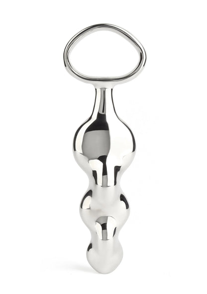 Bestel: DisXco Thruster Dildo by Mr Steel - bij Happytoys: de erotische sex webshop | liever Happy dan Easy ⭐⭐⭐⭐⭐ - Default Title - 38320 - SILVER