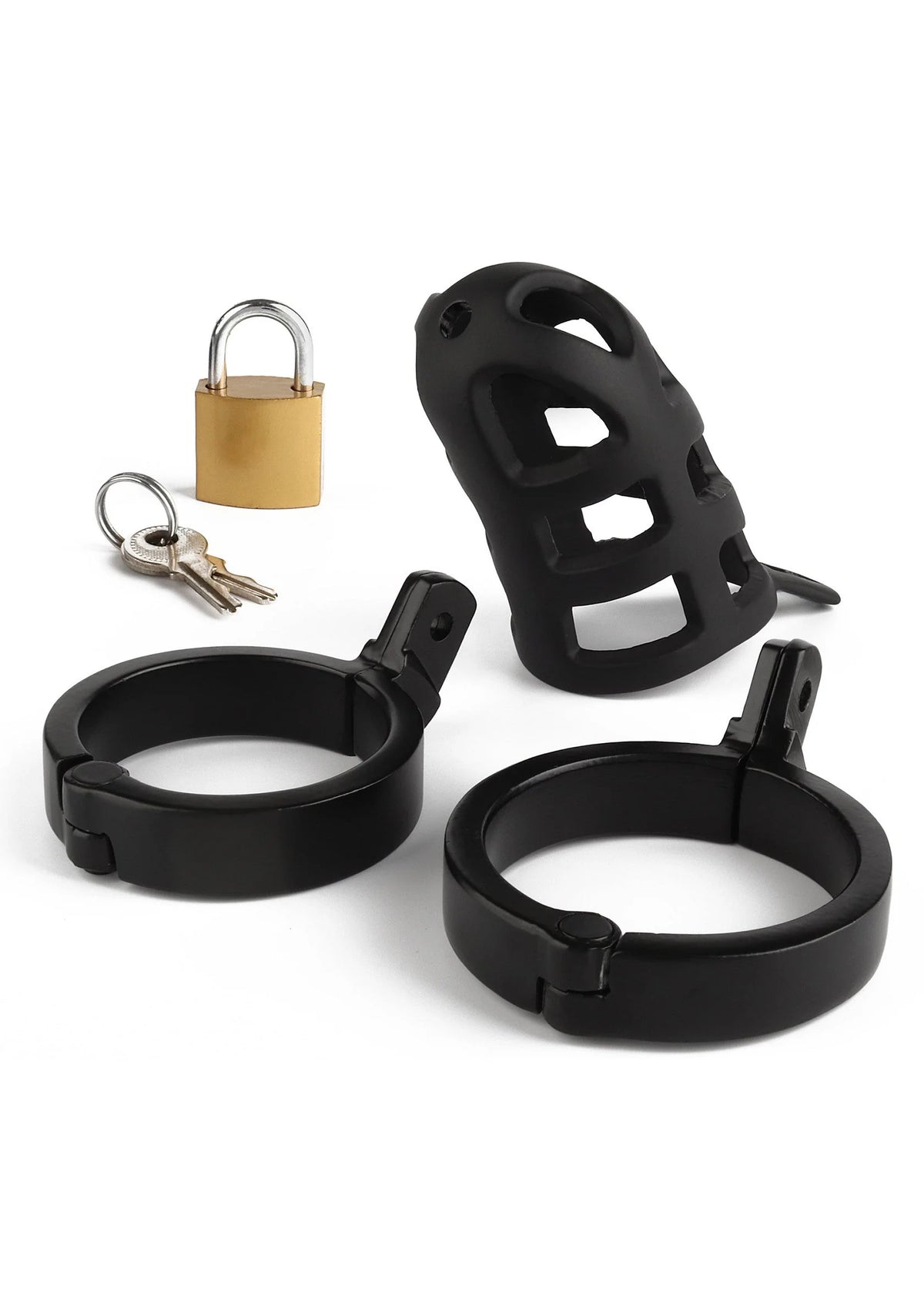 Bestel: Brutal Chastity Cage by Mr. Steel - bij Happytoys: de erotische sex webshop | liever Happy dan Easy ⭐⭐⭐⭐⭐