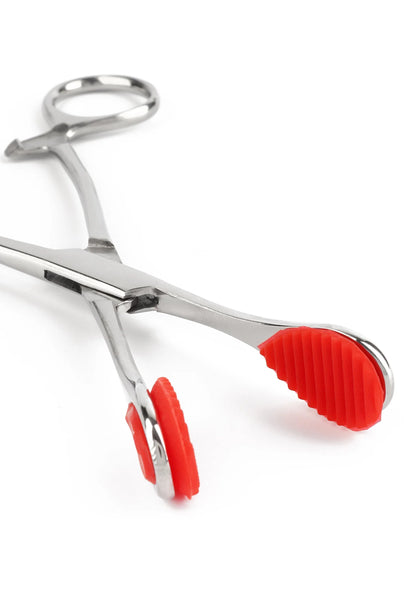 Bestel: Tongue Forceps Luxe by Mr. Steel - bij Happytoys: de erotische sex webshop | liever Happy dan Easy ⭐⭐⭐⭐⭐