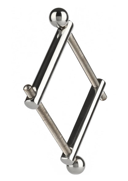 Bestel: Gemini Ball Vise by Mr. Steel - bij Happytoys: de erotische sex webshop | liever Happy dan Easy ⭐⭐⭐⭐⭐ - Default Title - 38400 - SILVER