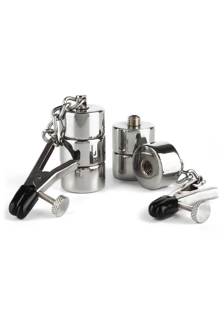 Aligator Nipple Clamps Weights by Mr. Steel