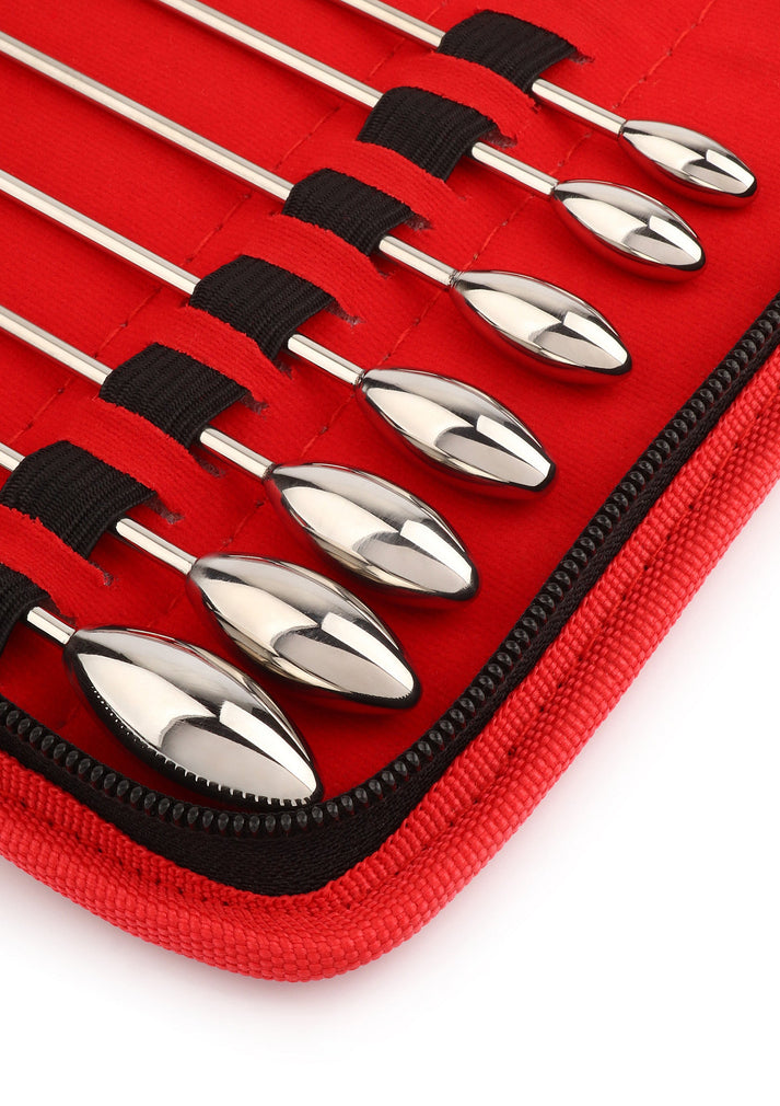 Bestel: Rosebud Urethral Sounds 13 pcs dillators by Mr. Steel - bij Happytoys.nl, happytoys.be, Happytoys.ae: erotische sex webshop | liever Happy dan Easy ⭐⭐⭐⭐⭐