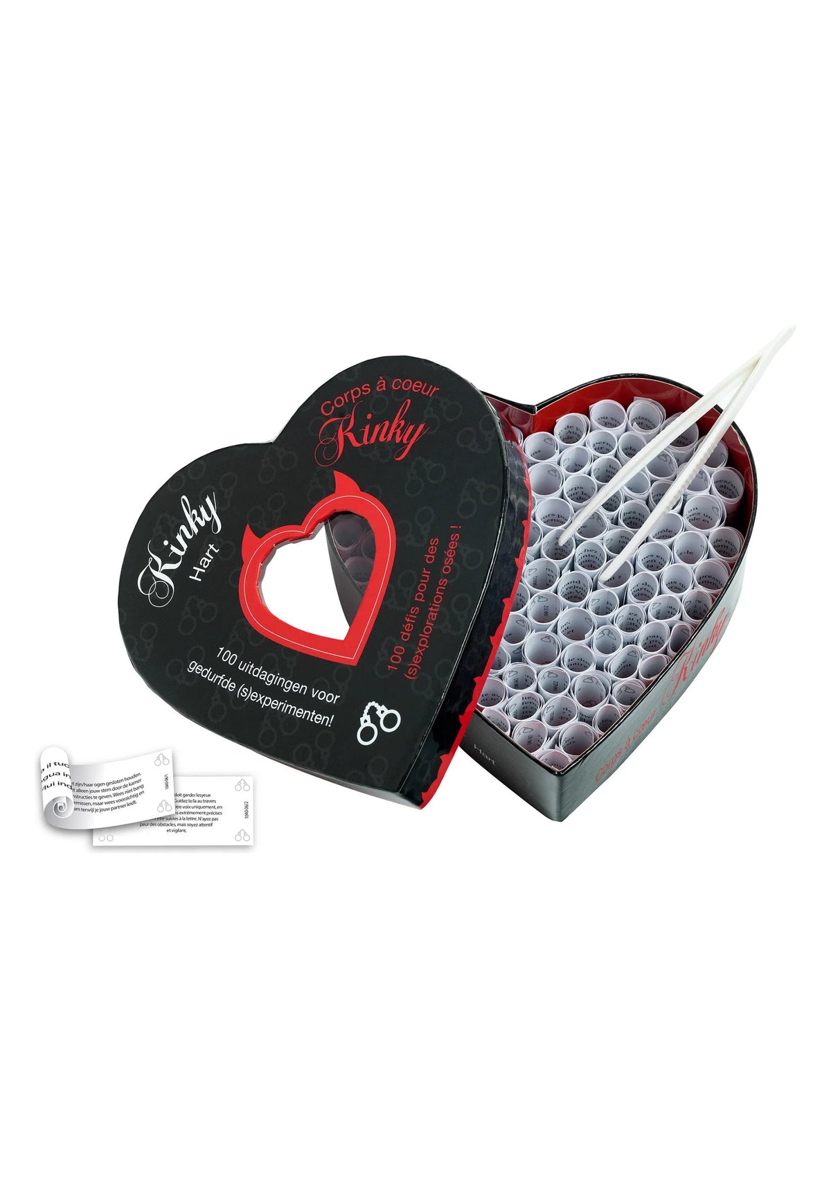 Bestel: Hart/Coeur Kinky NL/FR - bij Happytoys.nl, happytoys.be, Happytoys.ae: erotische sex webshop | liever Happy dan Easy ⭐⭐⭐⭐⭐ - Default Title - 38507 - ASSORT