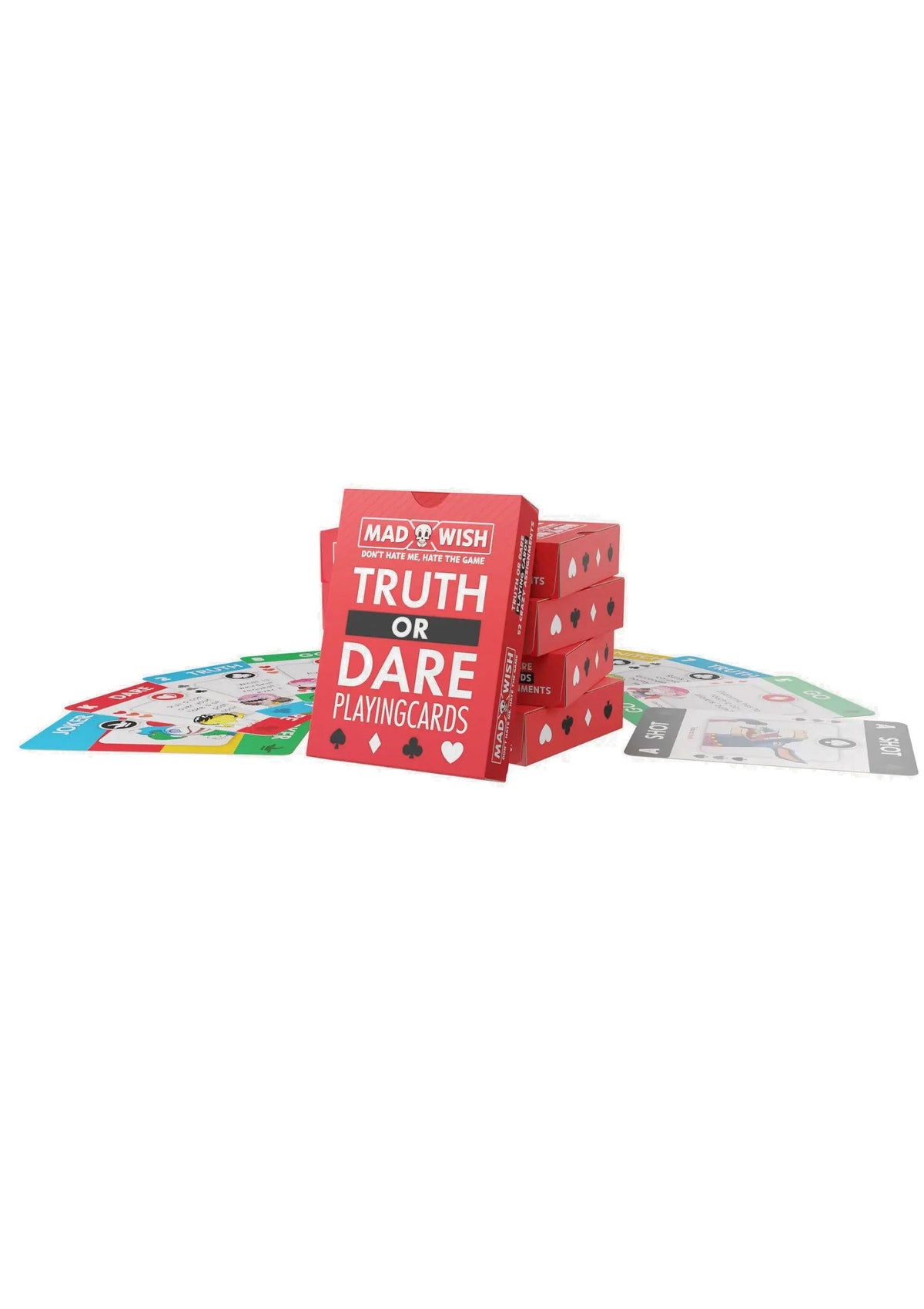 Bestel: MadWish Playing Cards 24 pcs ENG/DE - bij Happytoys: de erotische sex webshop | liever Happy dan Easy ⭐⭐⭐⭐⭐
