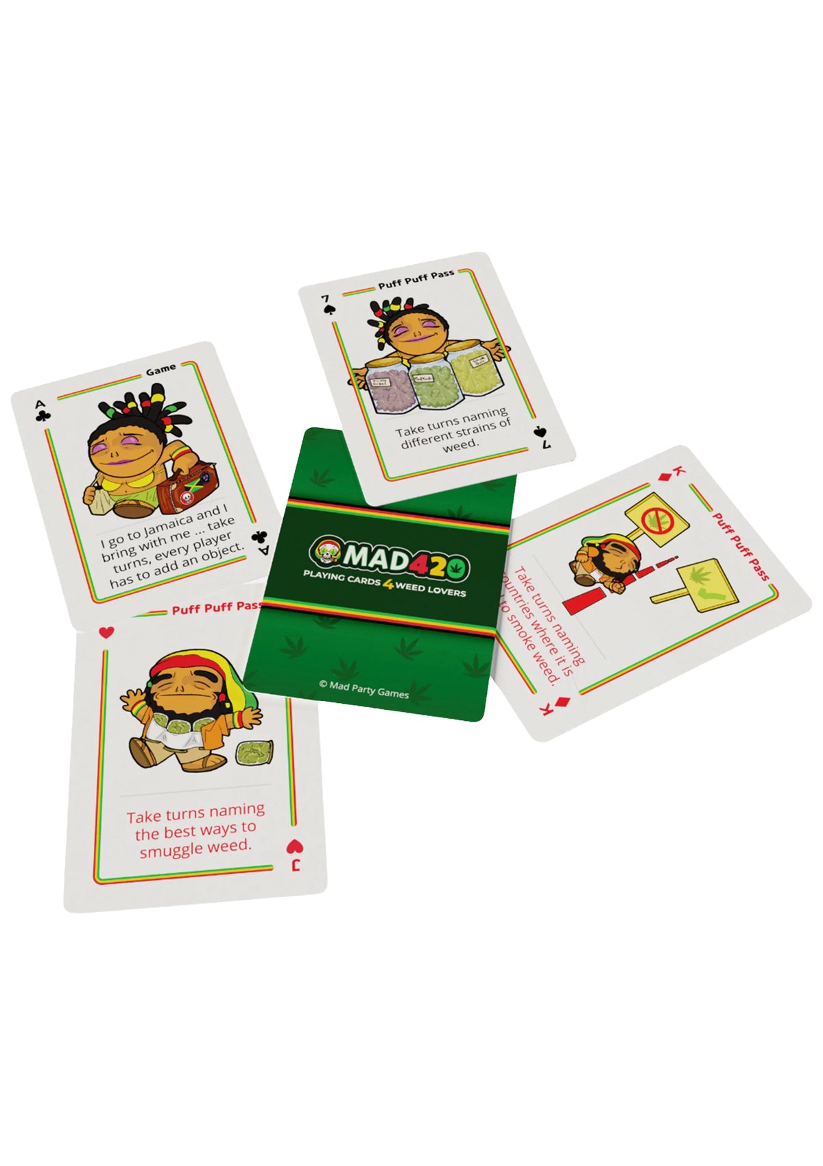 Bestel: Mad420 Smoking Cards 24 pcs - bij Happytoys: de erotische sex webshop | liever Happy dan Easy ⭐⭐⭐⭐⭐