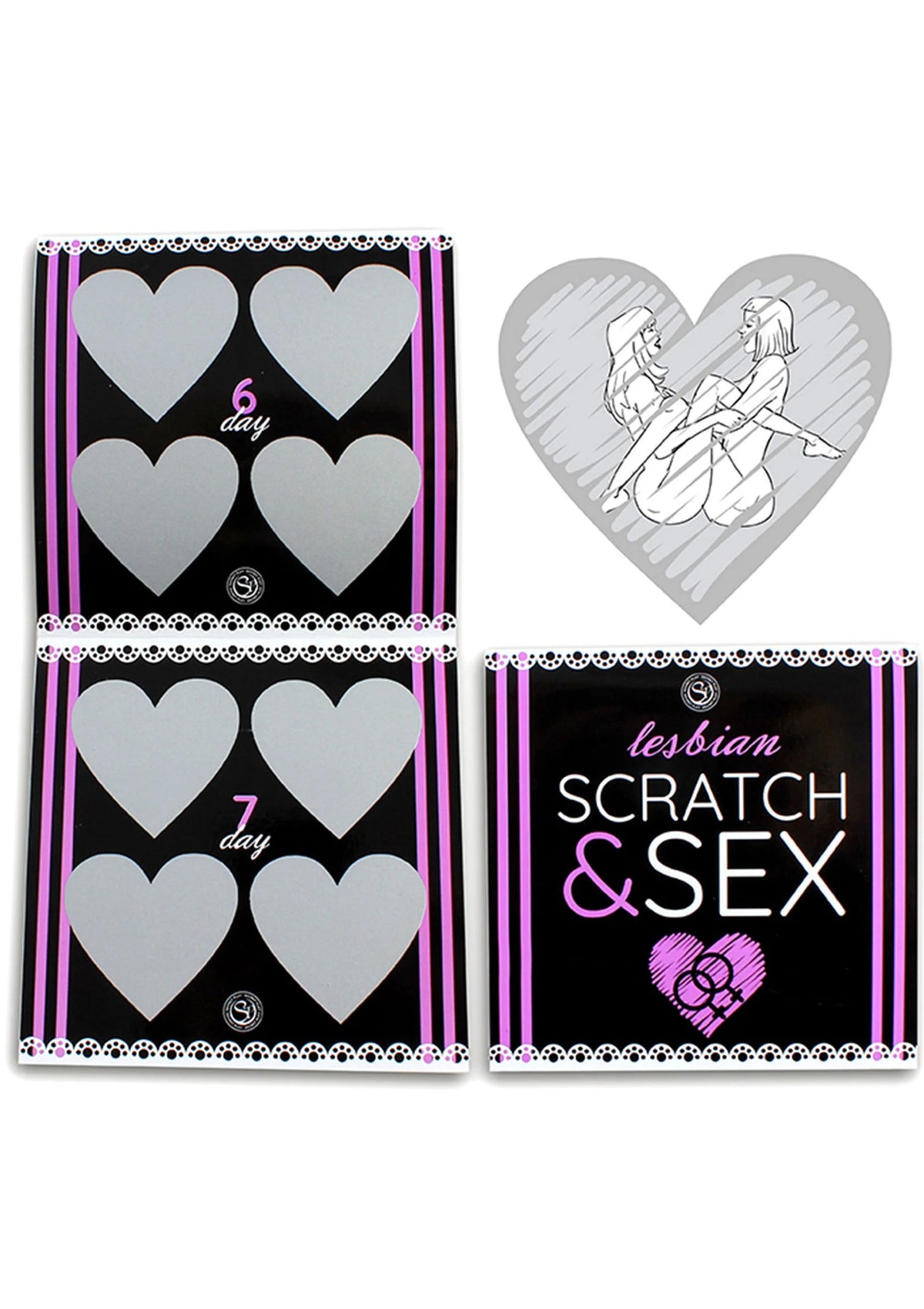 Bestel: Scratch & Sex Lesbian - bij Happytoys: de erotische sex webshop | liever Happy dan Easy ⭐⭐⭐⭐⭐ - Default Title - 44308 - ASSORT