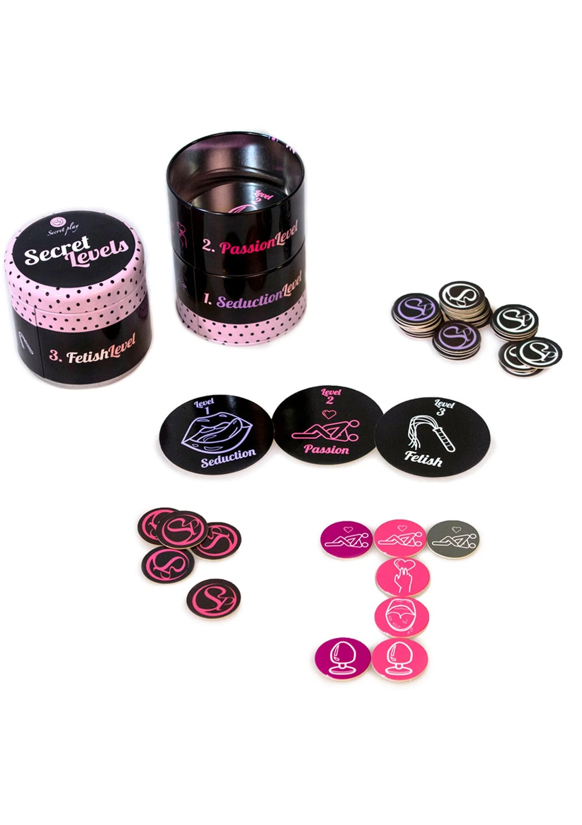 Bestel: Secret Levels Game - bij Happytoys: de erotische sex webshop | liever Happy dan Easy ⭐⭐⭐⭐⭐