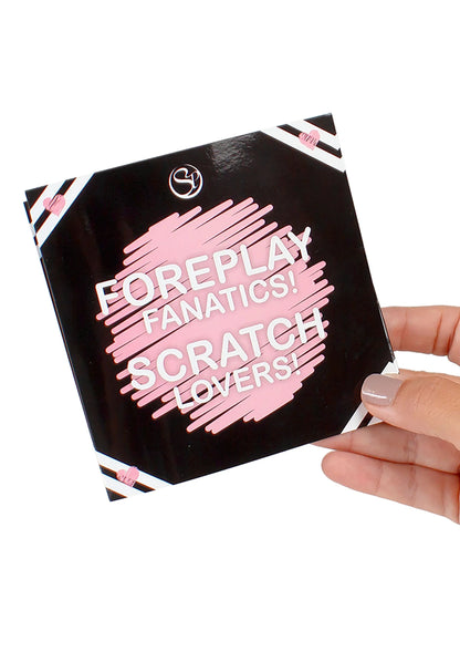 Bestel: Foreplay Fanatics Scratch Card by Secret Play - bij Happytoys.nl, happytoys.be, Happytoys.ae: erotische sex webshop | liever Happy dan Easy ⭐⭐⭐⭐⭐