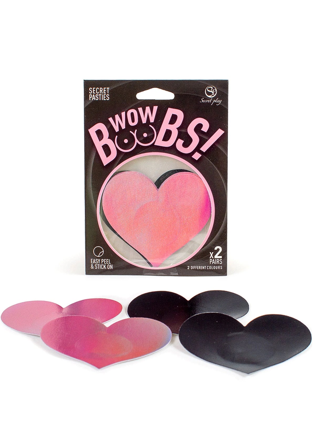 Bestel: Heart Nipple Pasties 2 Pair - bij Happytoys.nl, happytoys.be, Happytoys.ae: erotische sex webshop | liever Happy dan Easy ⭐⭐⭐⭐⭐
