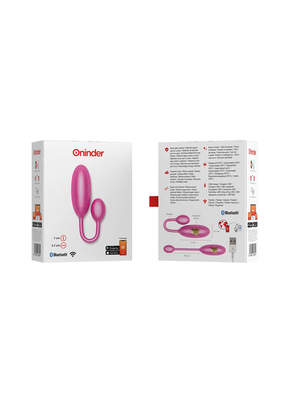 Bestel: Denver Vibrating Egg + App by Oninder - bij Happytoys: de erotische sex webshop | liever Happy dan Easy ⭐⭐⭐⭐⭐