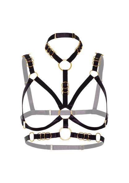 Bestel: Open Cup Bra Deluxe by Kunky Diva - bij Happytoys: de erotische sex webshop | liever Happy dan Easy ⭐⭐⭐⭐⭐